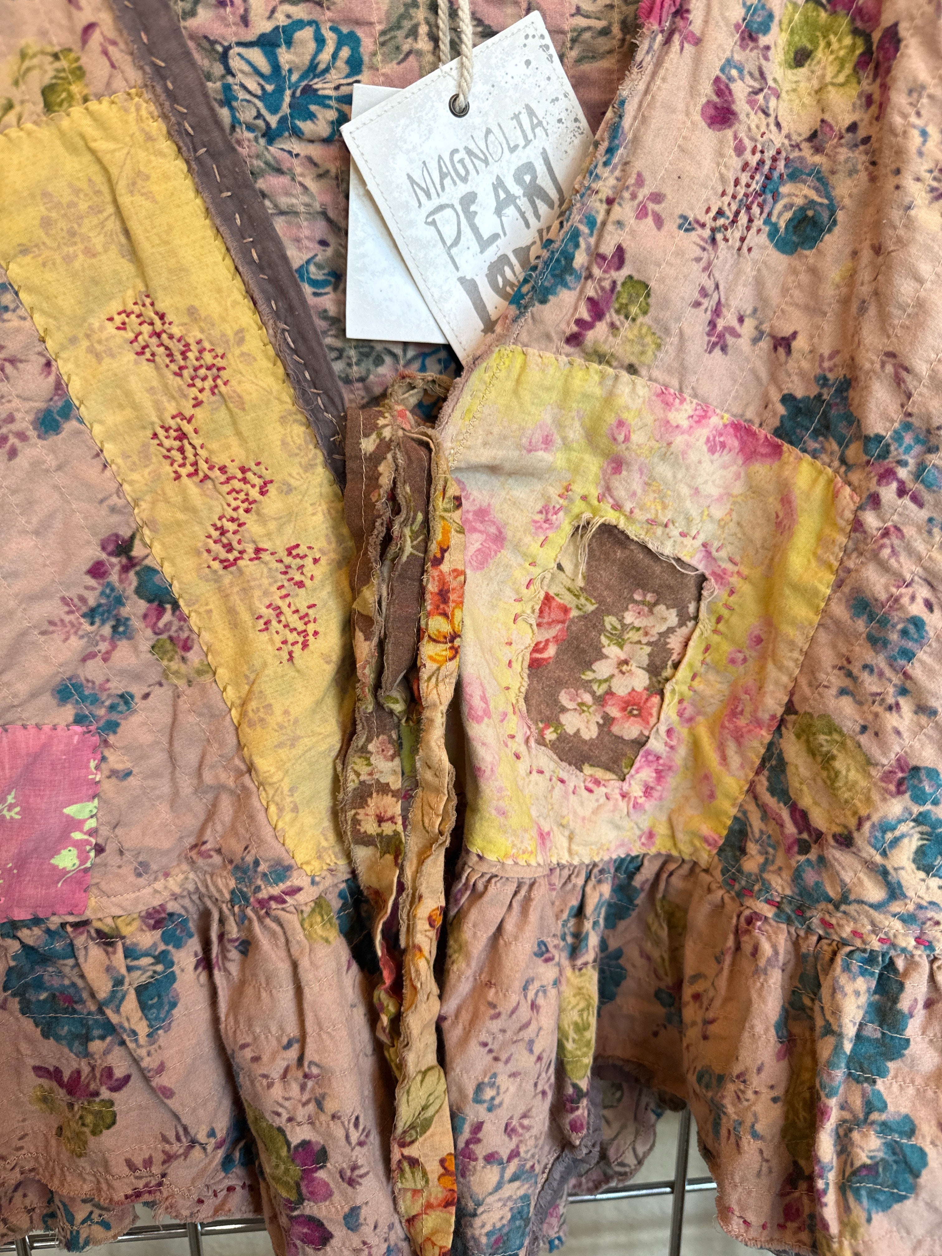 Quilted piano shawl