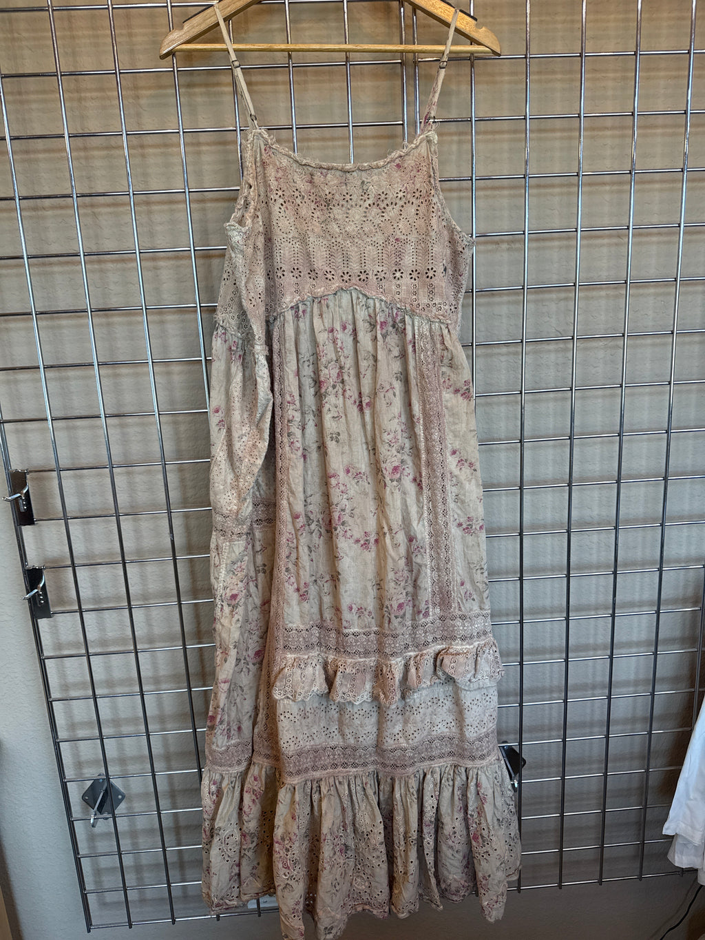 Eyelet esi cami dress