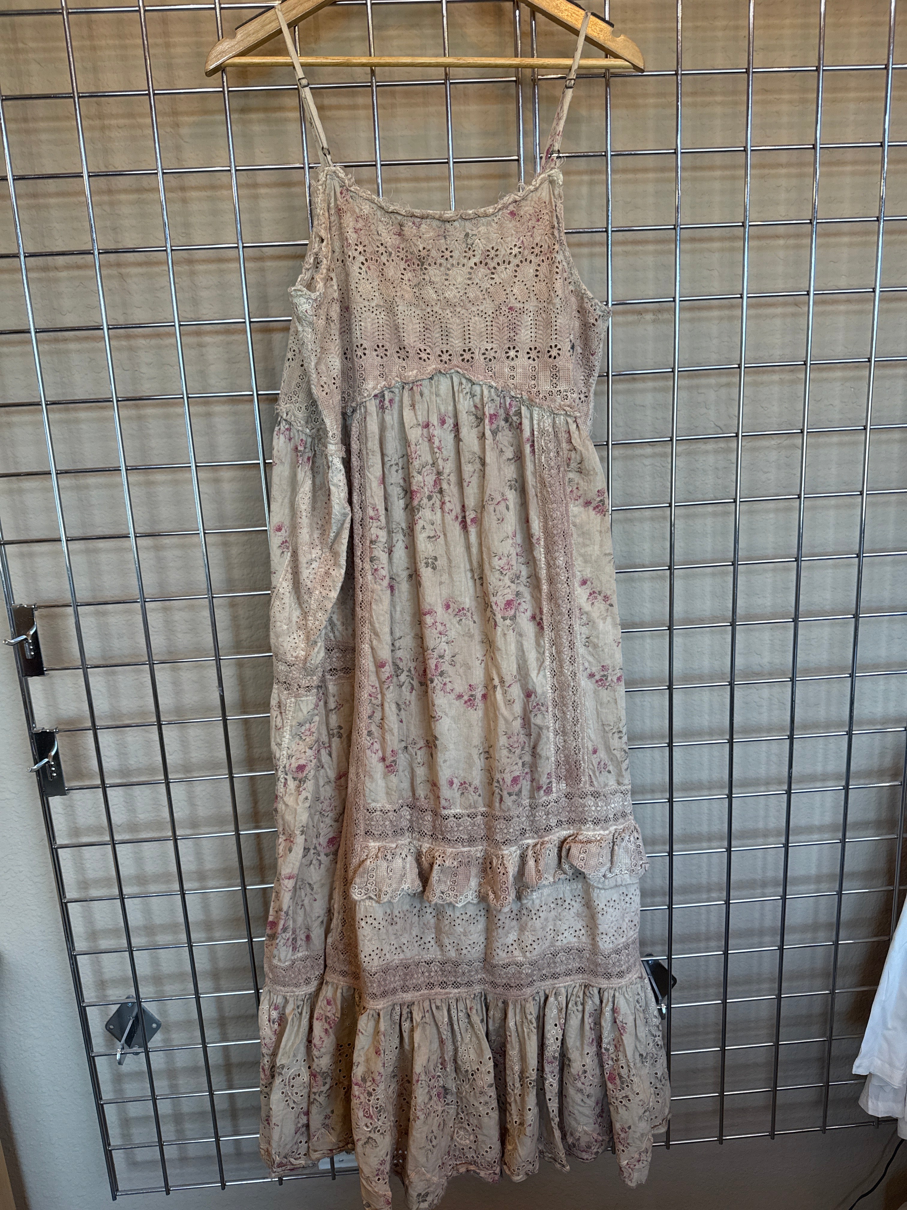 Eyelet esi cami dress