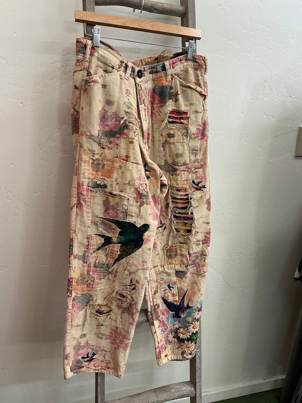 Printed Bobbie Trouser