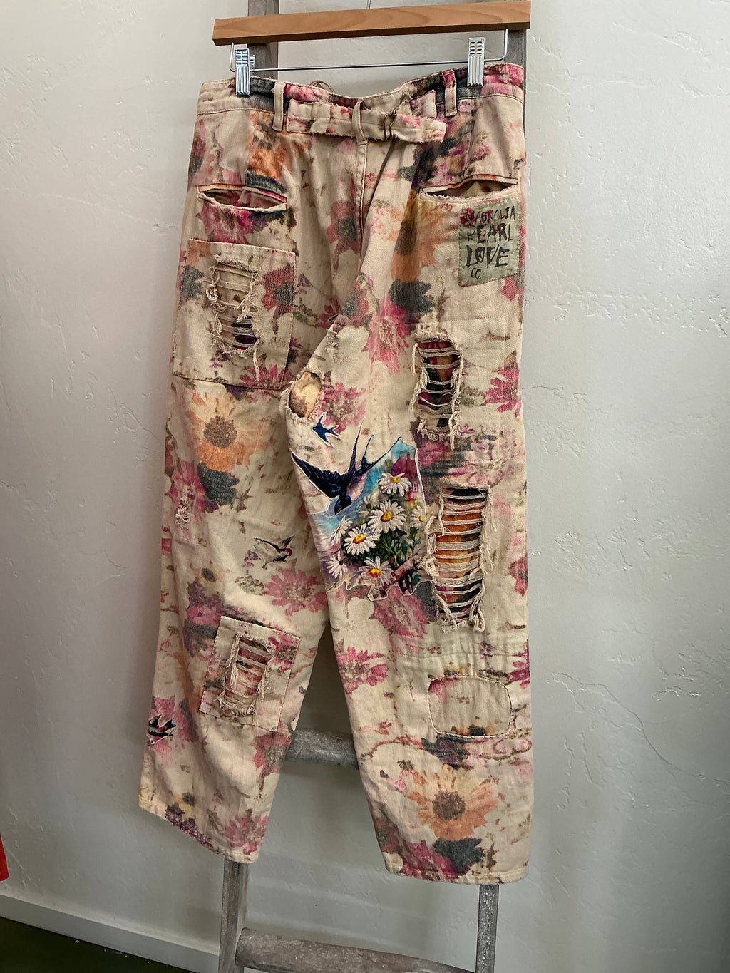 Printed Bobbie Trouser