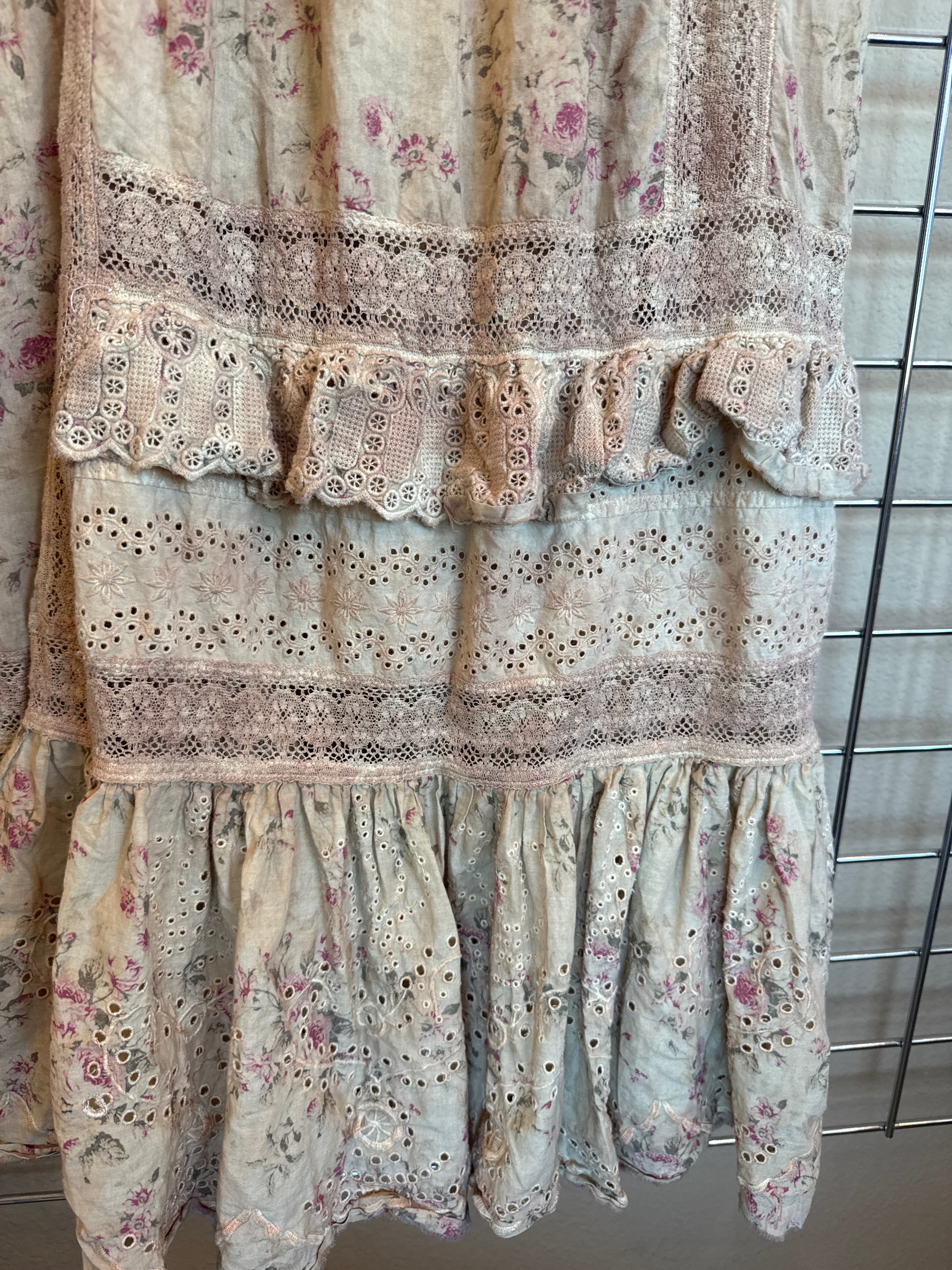 Eyelet esi cami dress