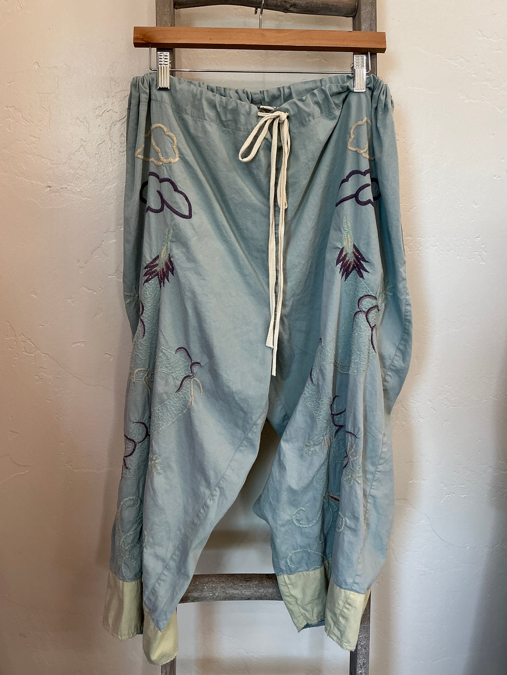 Embroidered Alice Dragon Pants