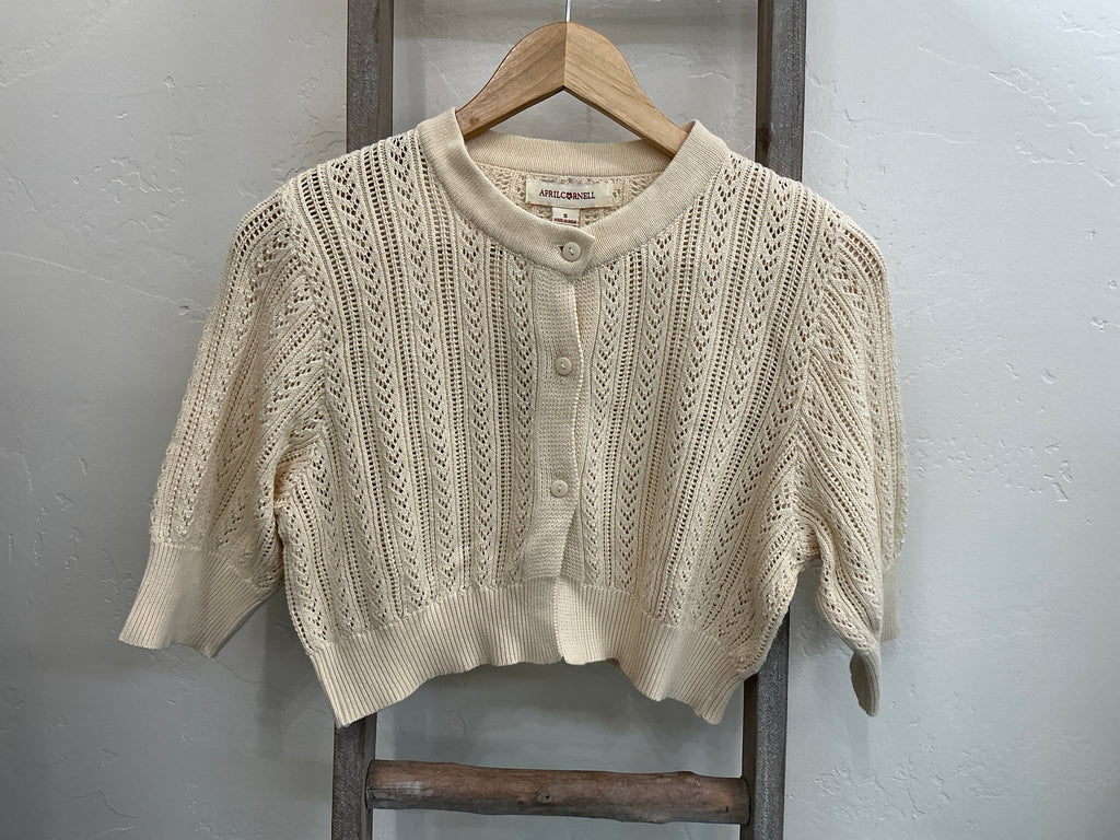 Memories Cropped Sweater