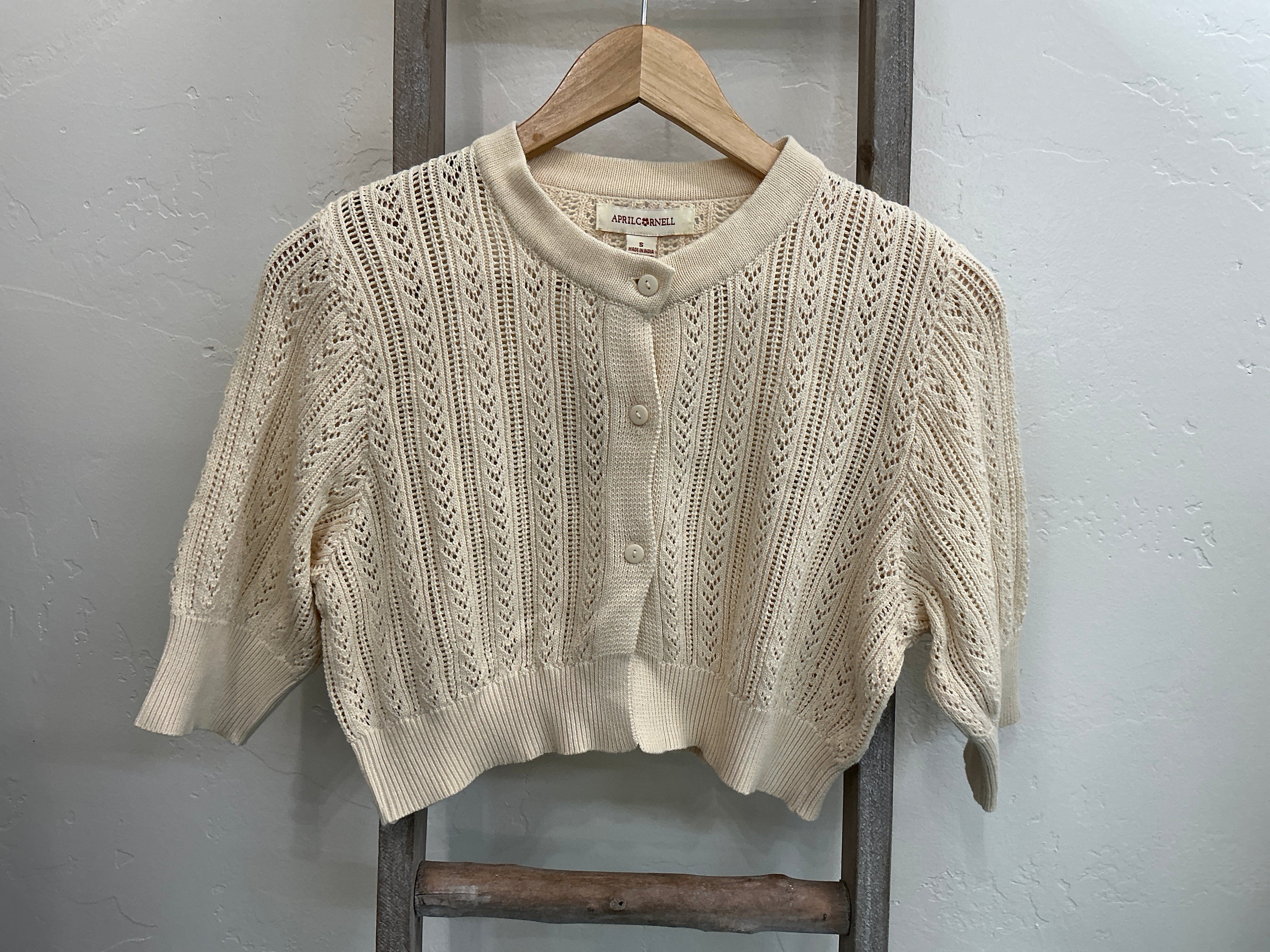 Memories Cropped Sweater