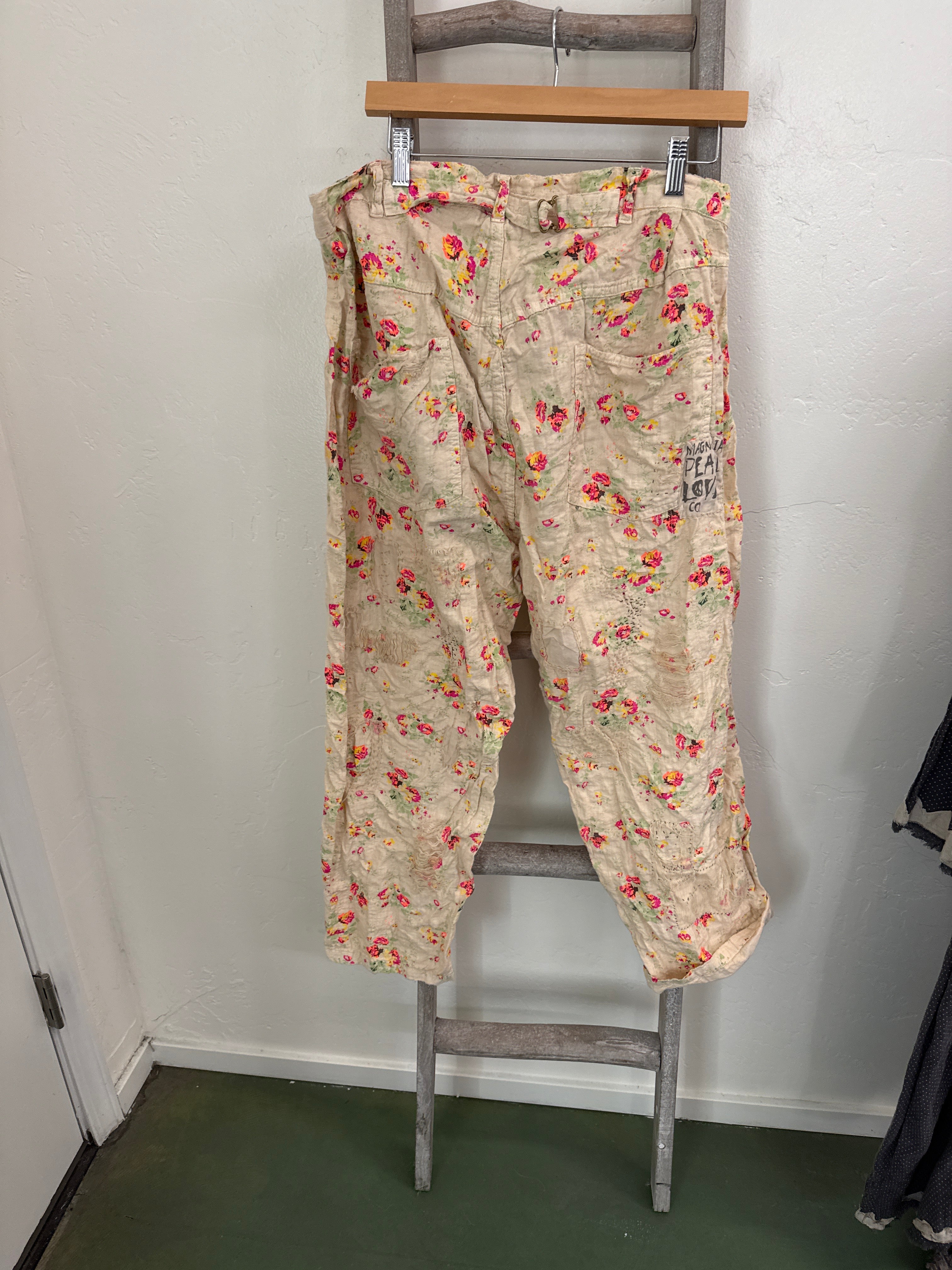 Pants 408 cotton linen miner