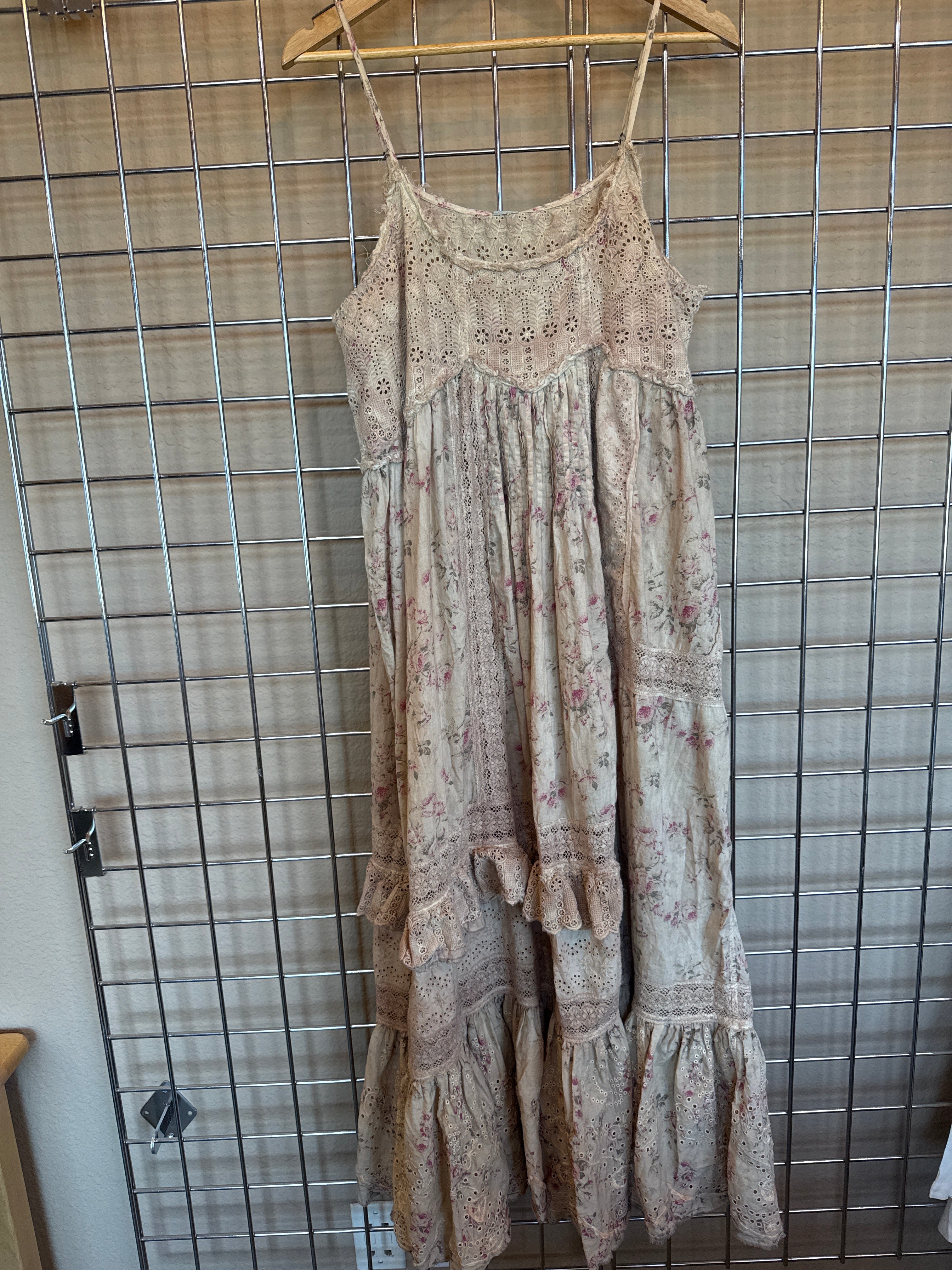 Eyelet esi cami dress