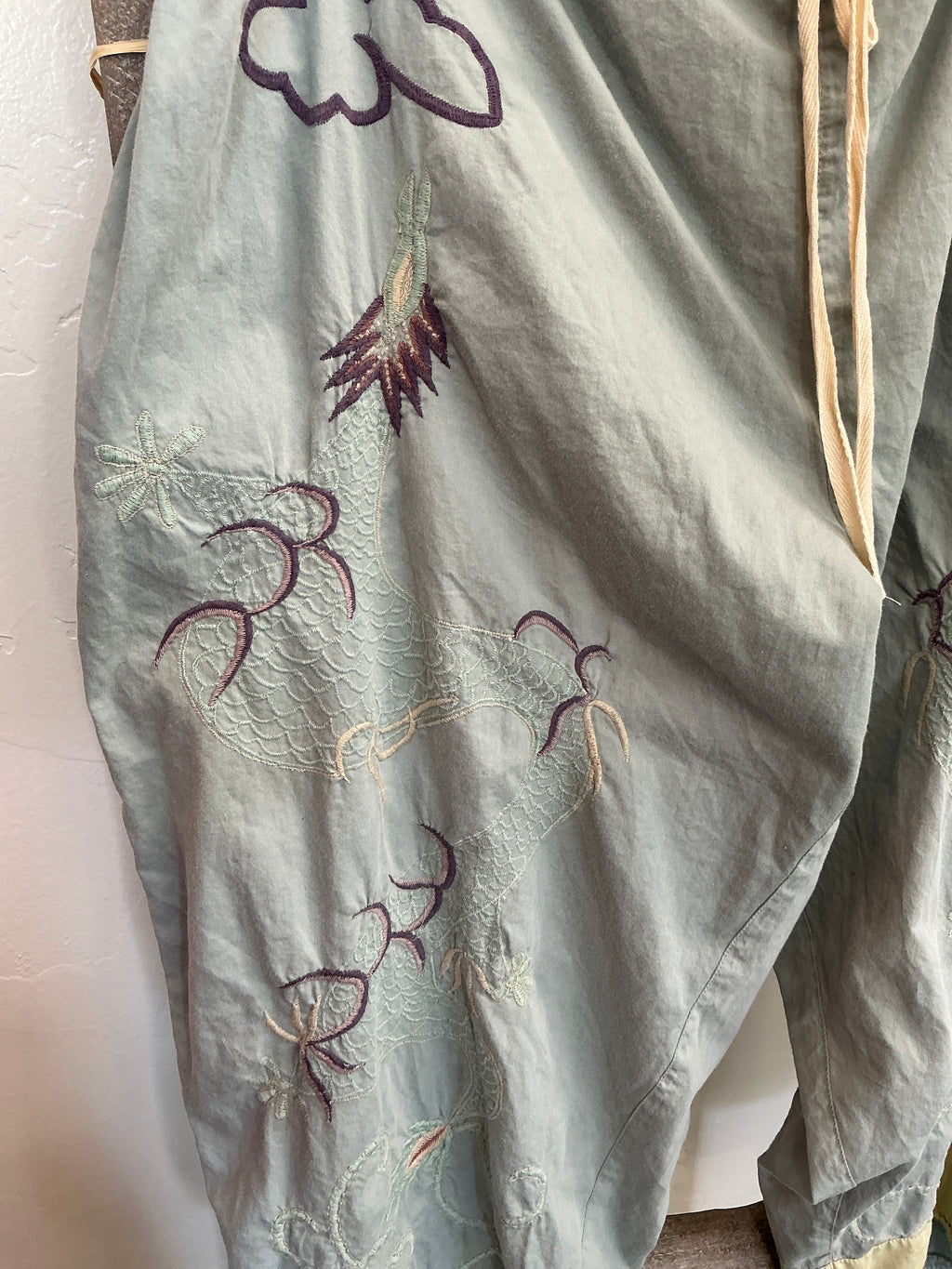 Embroidered Alice Dragon Pants