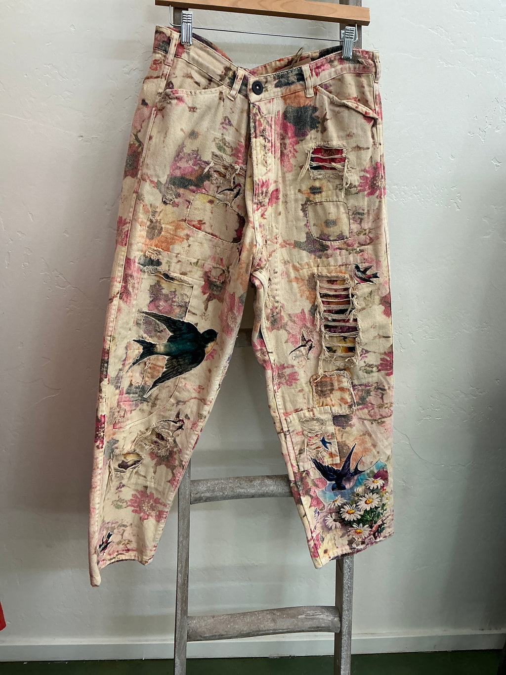 Printed Bobbie Trouser