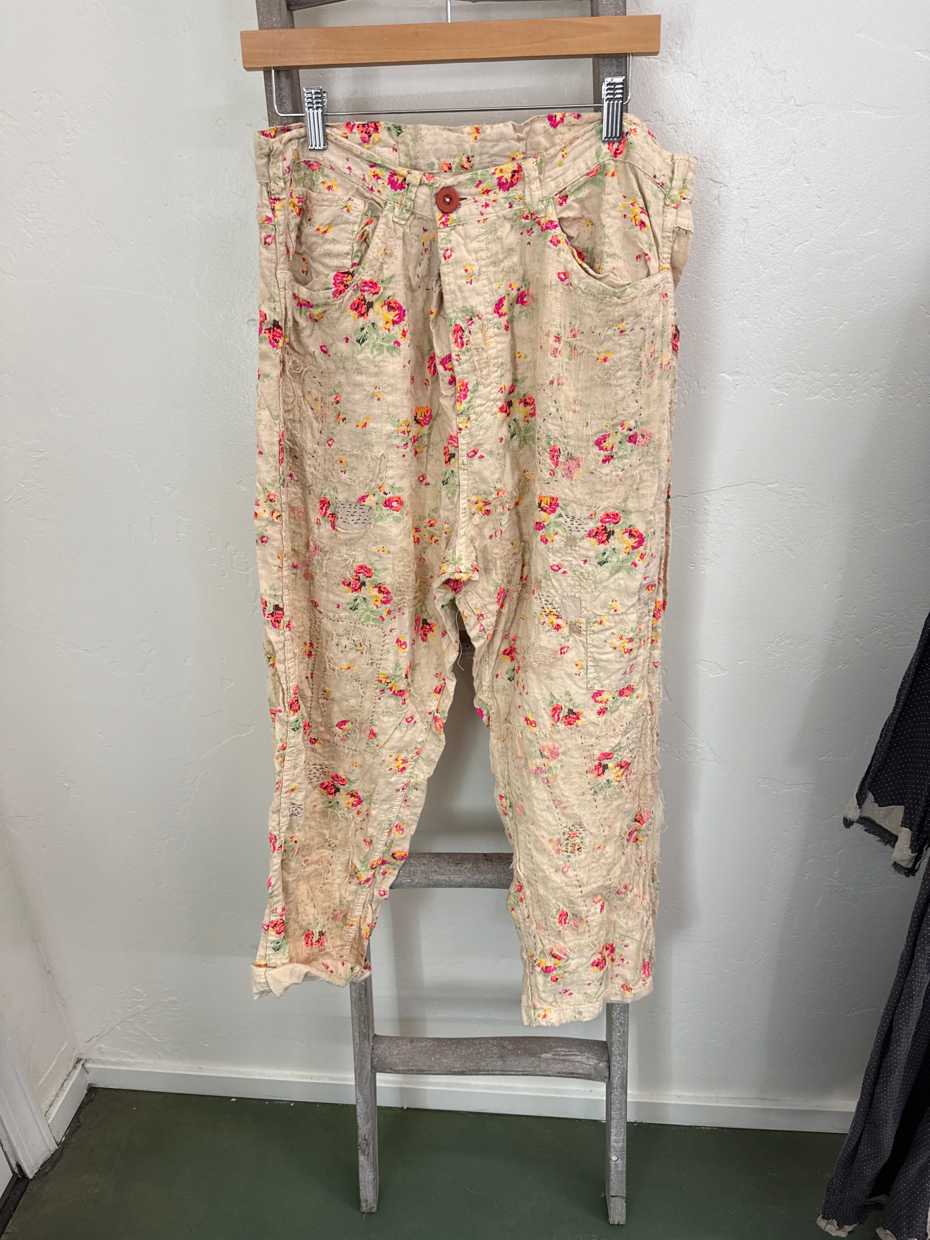 Pants 408 cotton linen miner