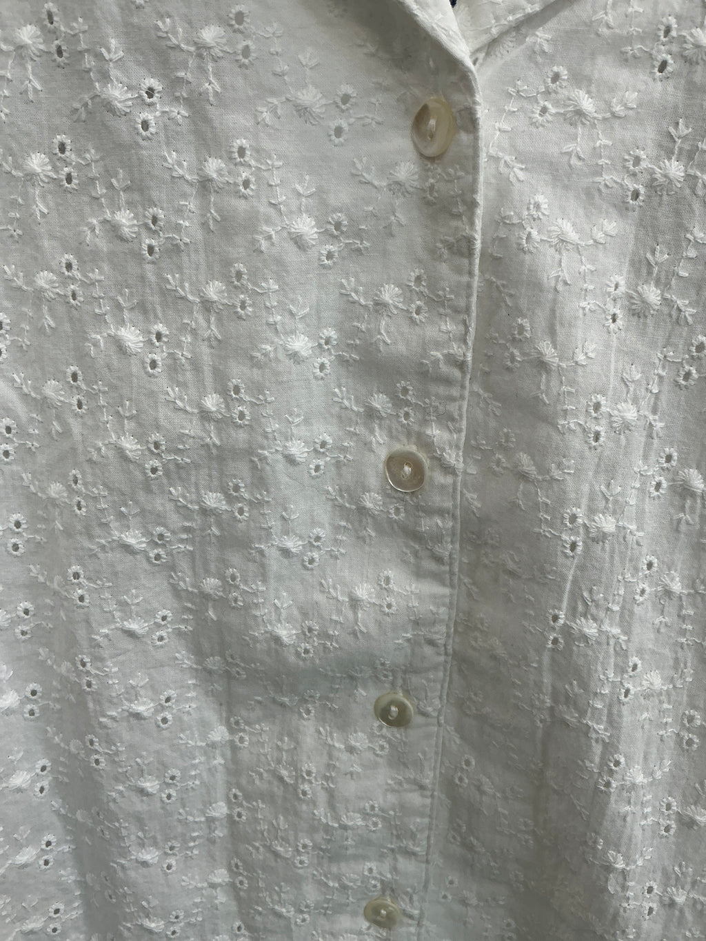 Kerry Eyelet Camp Blouse