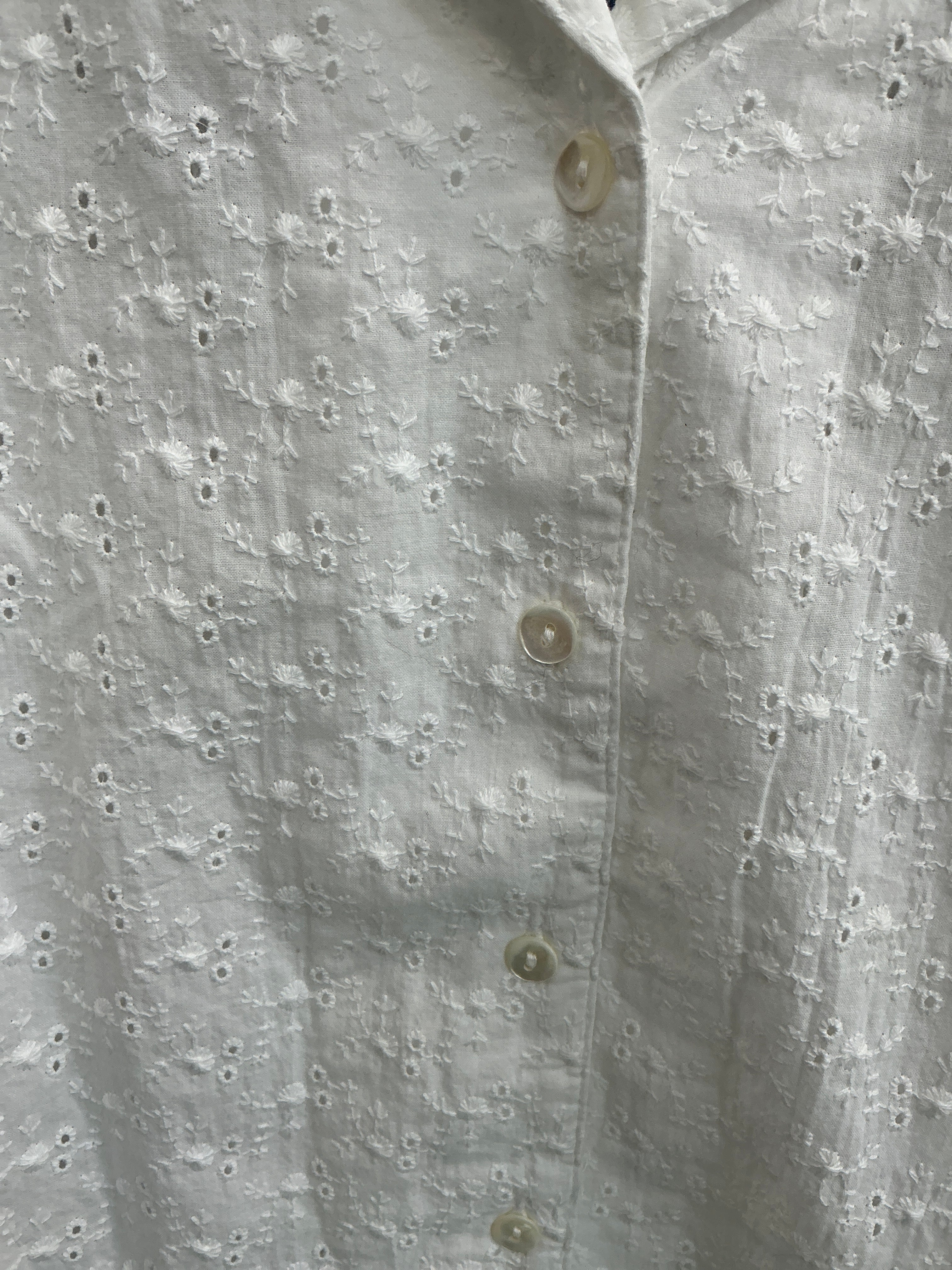 Kerry Eyelet Camp Blouse