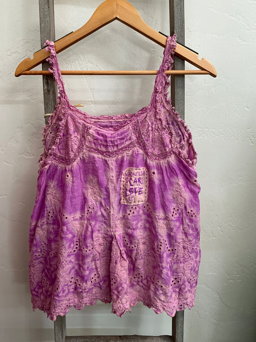 Eyelet Clementine Tank