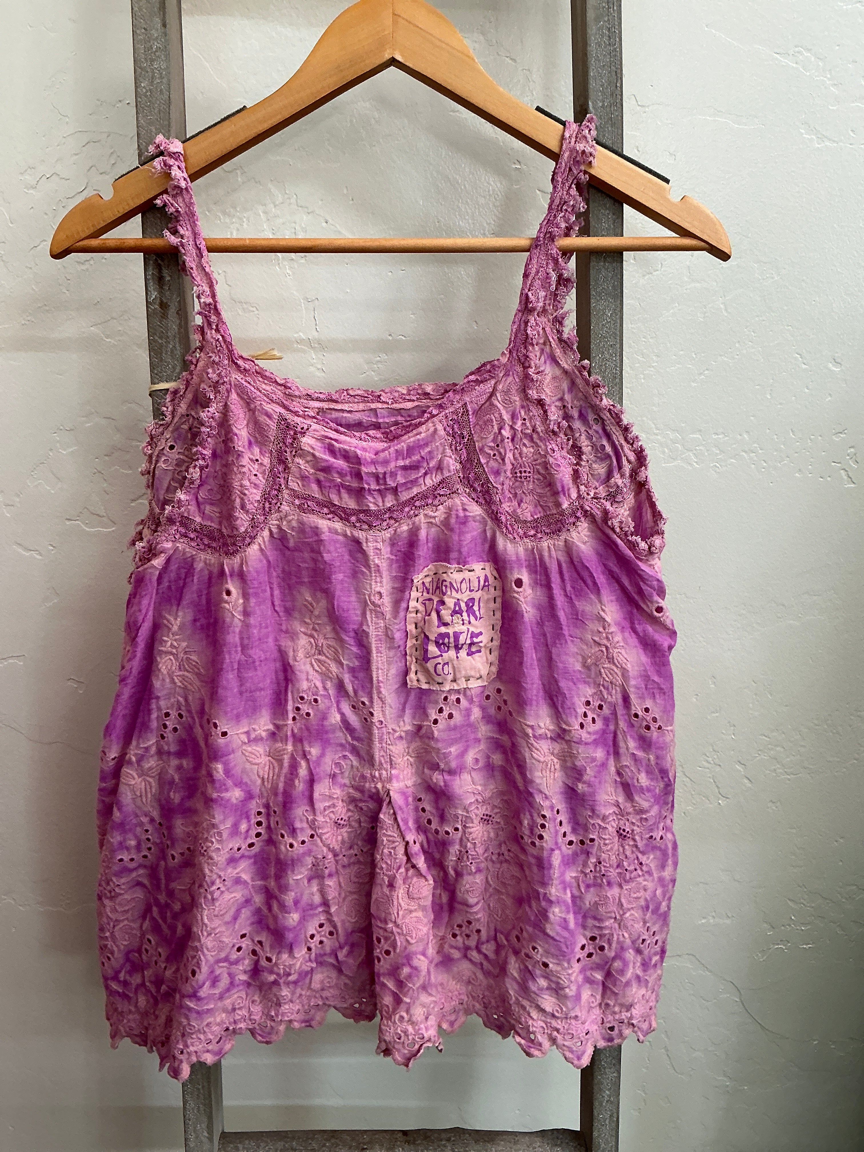 Eyelet Clementine Tank