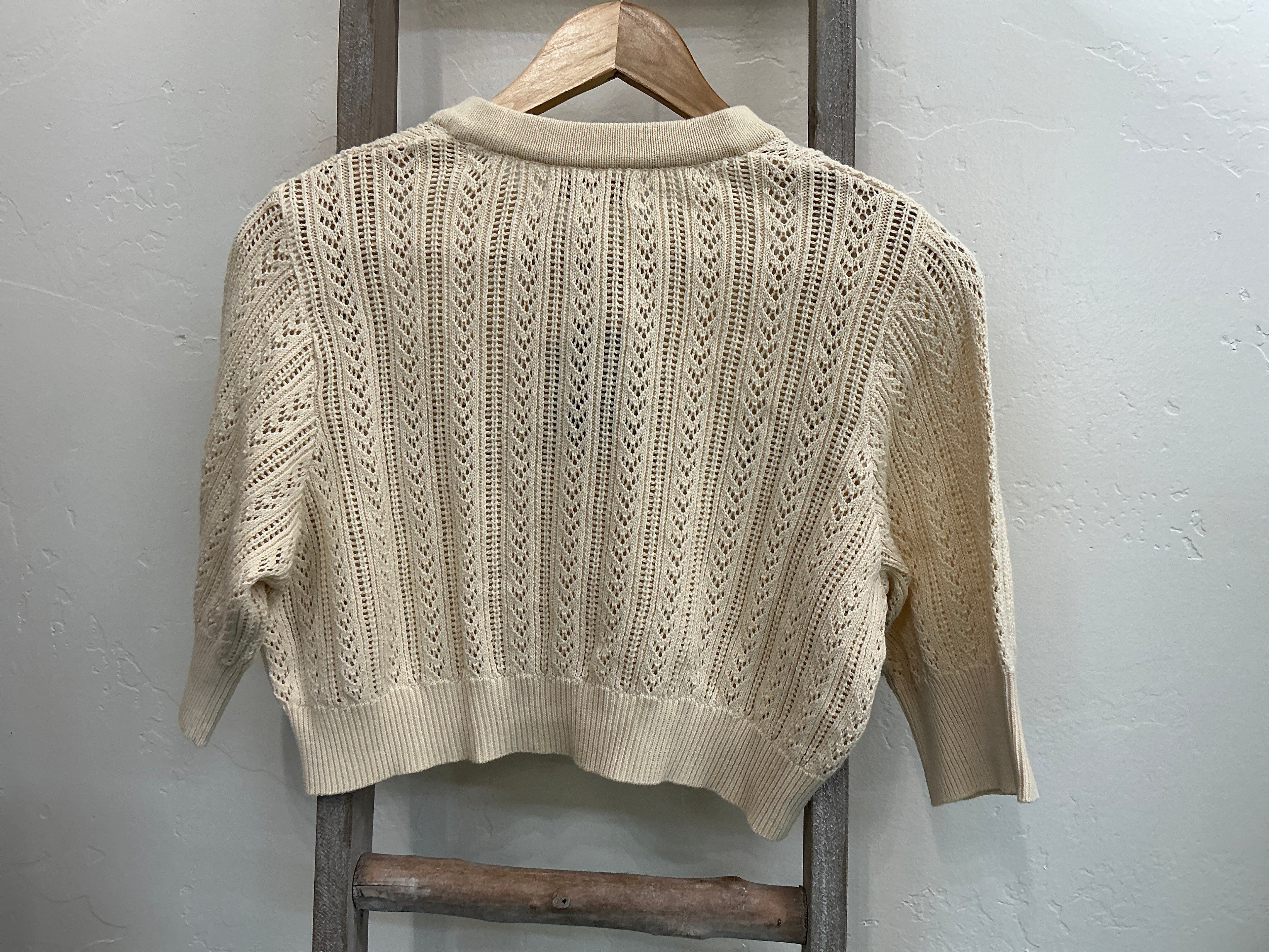 Memories Cropped Sweater