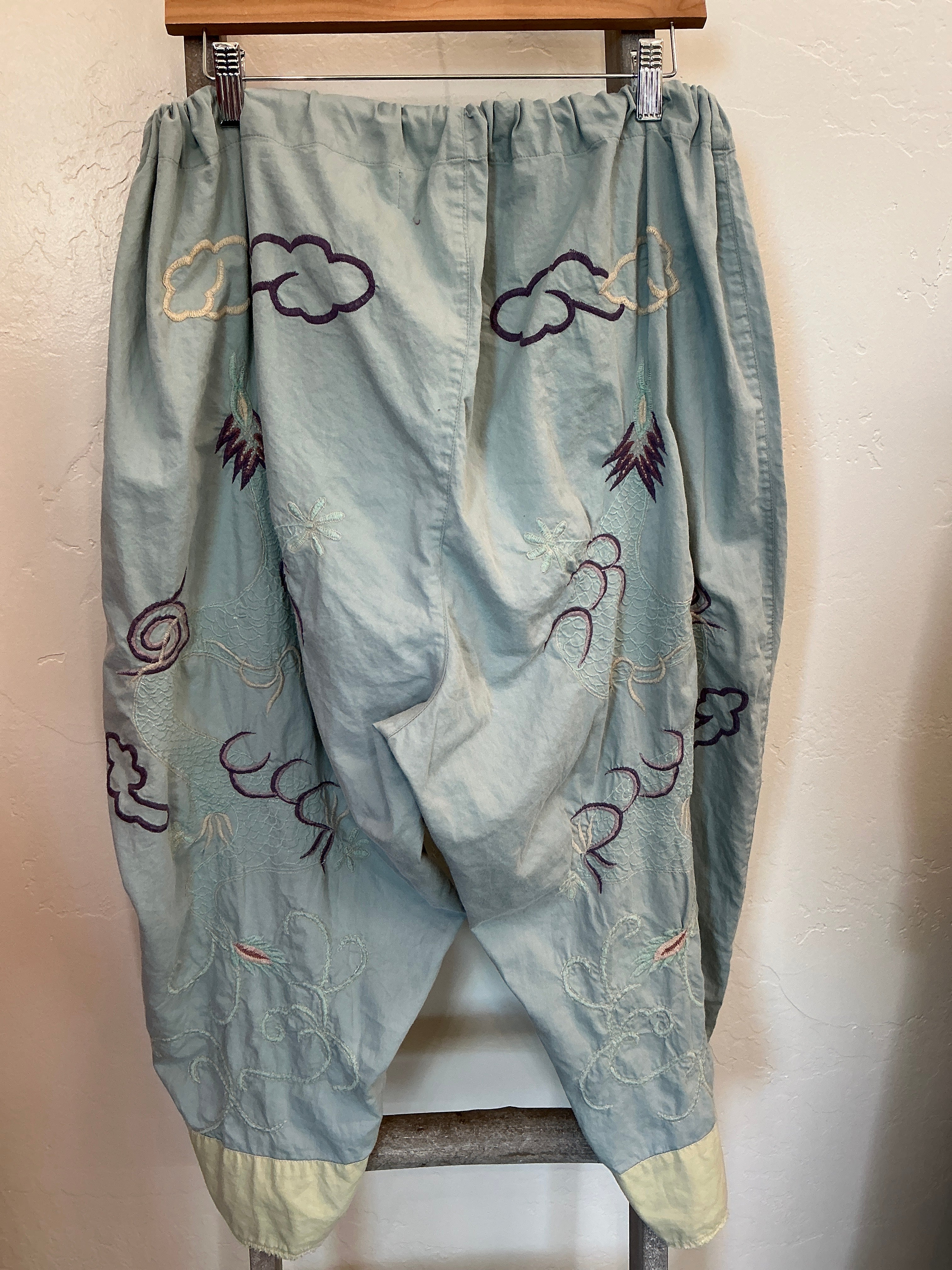 Embroidered Alice Dragon Pants