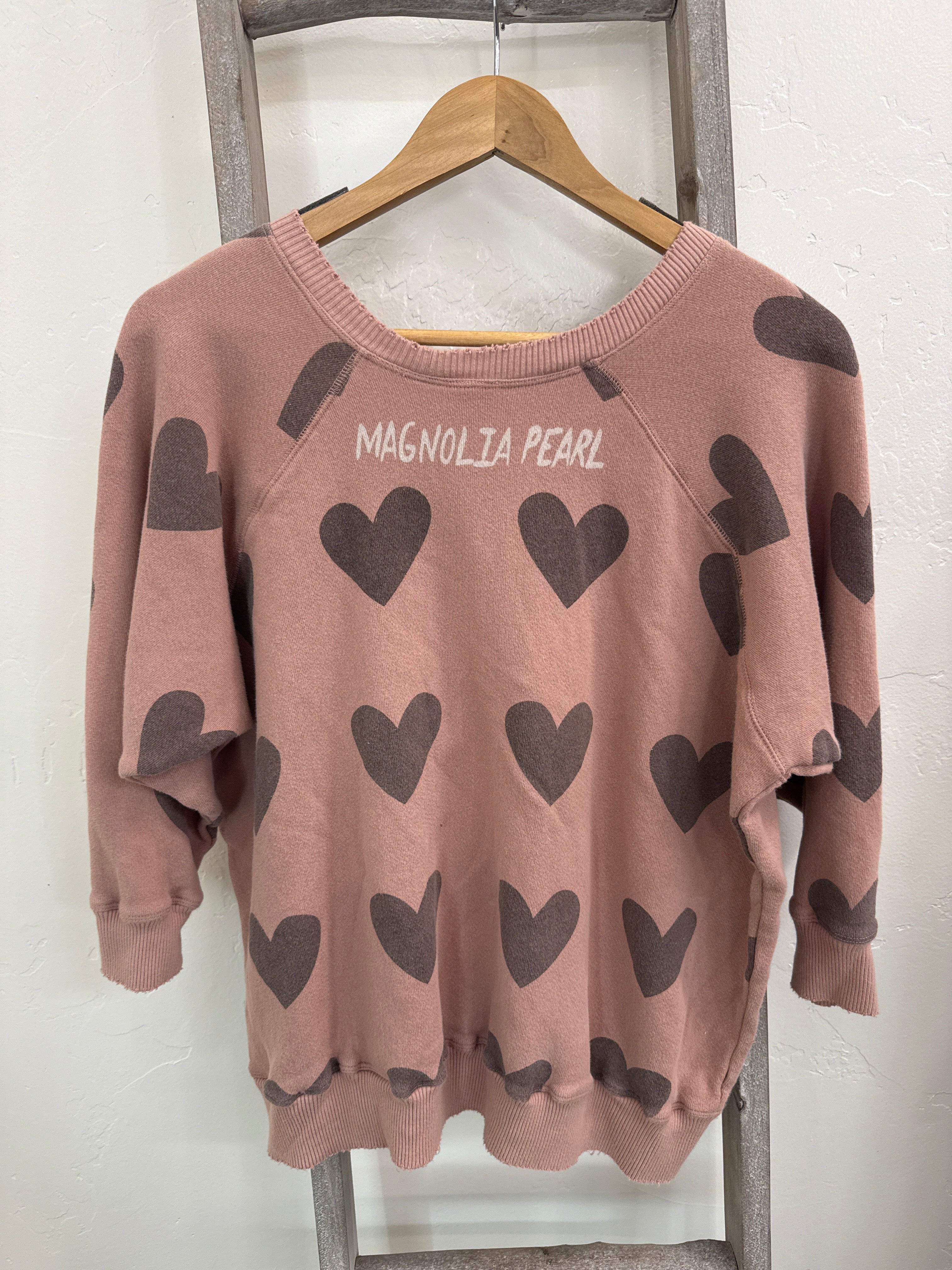 Top 1156 heart sweatshirt
