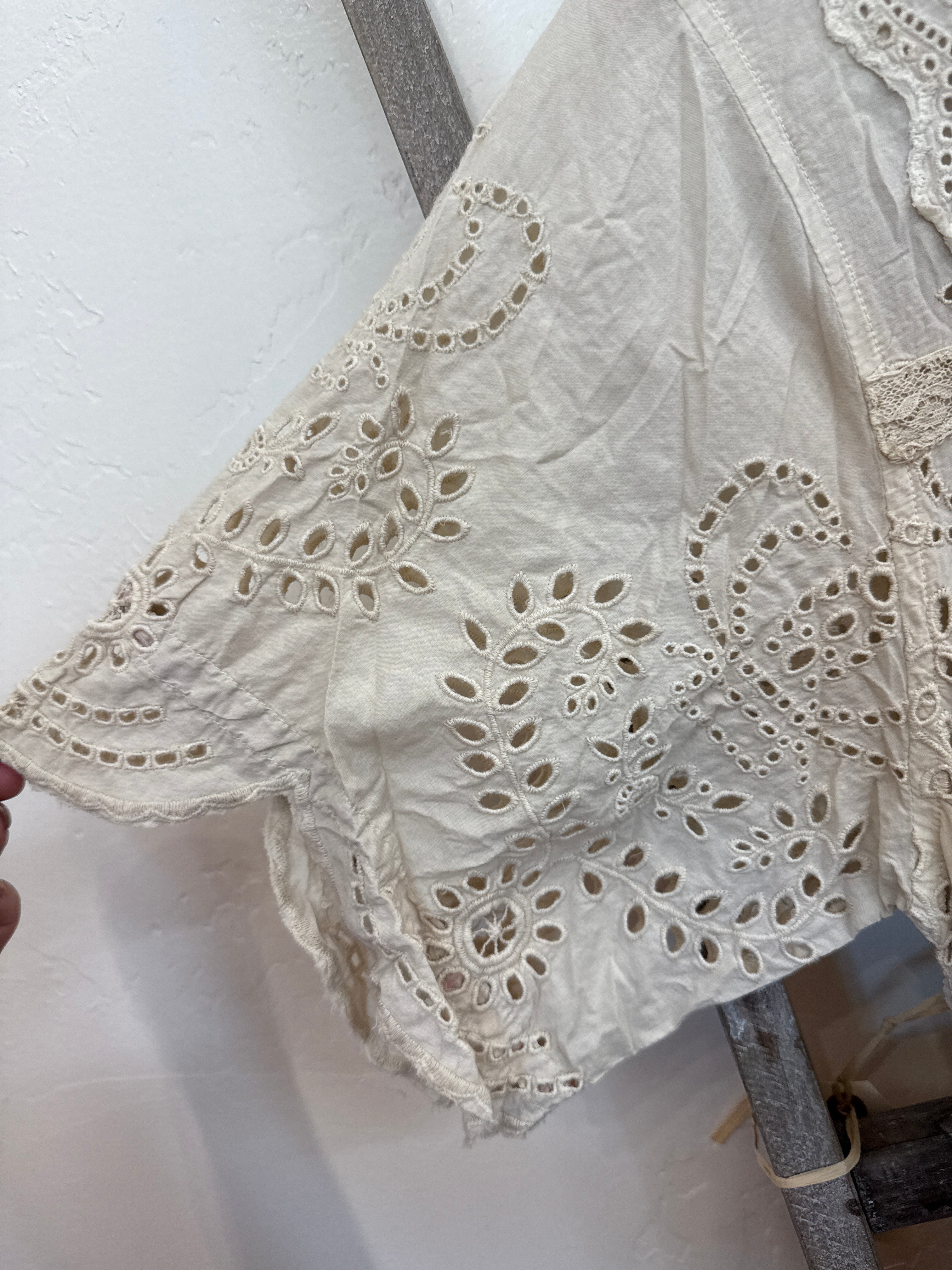 Eyelet heren dress