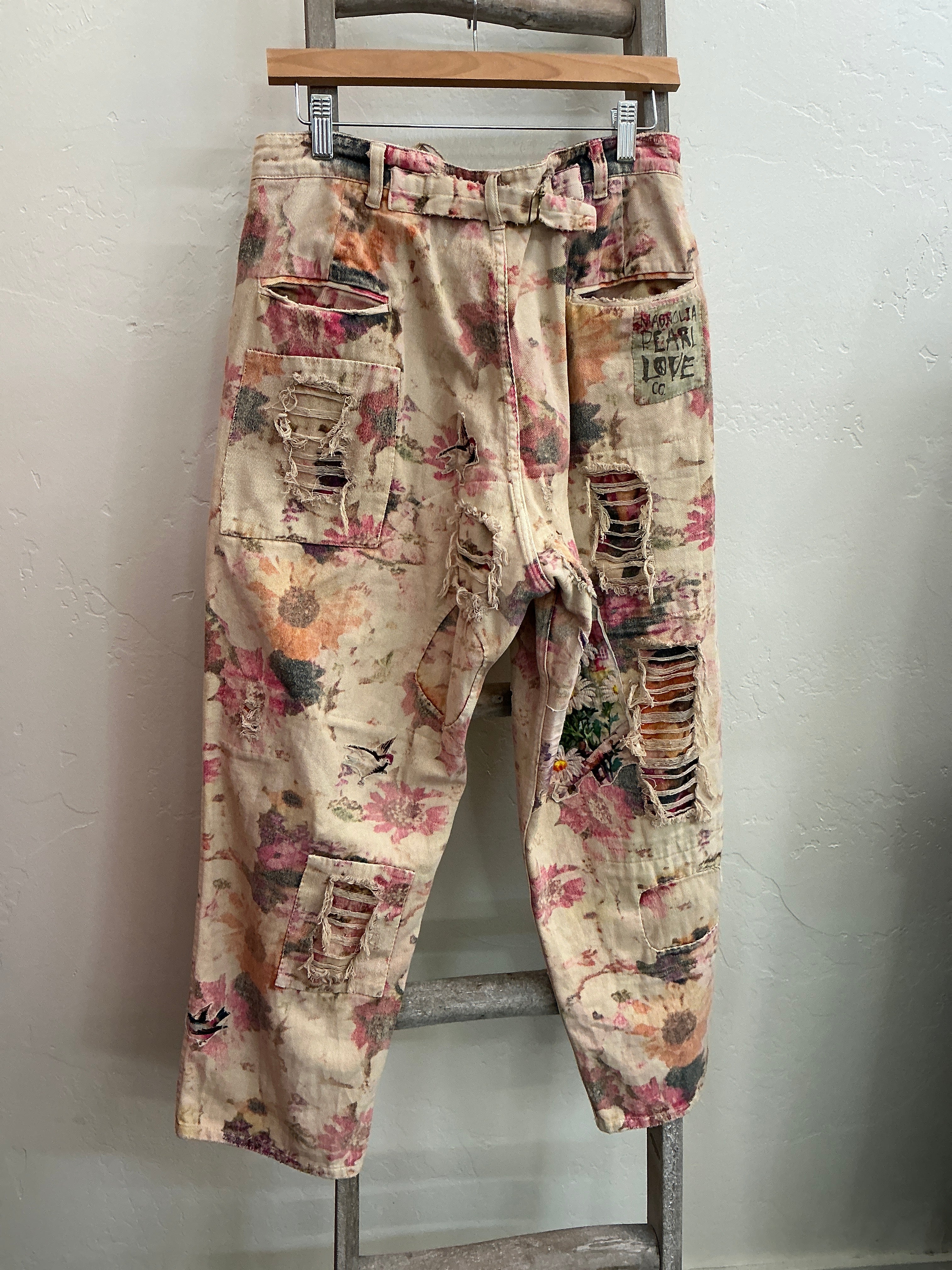 Printed Bobbie Trouser